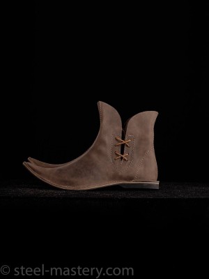 Medieval foot protection armor and footwear for sale Steel Mastery